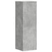 Suporturi plante 2 buc. gri beton 33x33x100 cm lemn prelucrat - WALTI WALTI