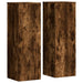 Suporturi de plante 2 buc. stejar fumuriu 33x33x100 cm lemn - WALTI WALTI
