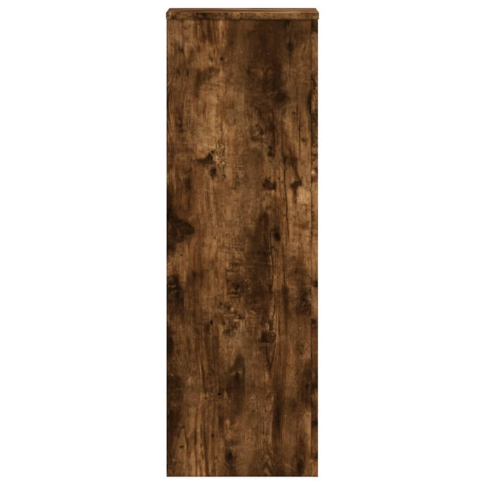 Suporturi de plante 2 buc. stejar fumuriu 33x33x100 cm lemn - WALTI WALTI