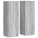 Suporturi plante 2 buc. gri sonoma 33x33x100cm lemn prelucrat - WALTI WALTI