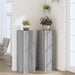 Suporturi plante 2 buc. gri sonoma 33x33x100cm lemn prelucrat - WALTI WALTI