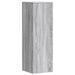 Suporturi plante 2 buc. gri sonoma 33x33x100cm lemn prelucrat - WALTI WALTI