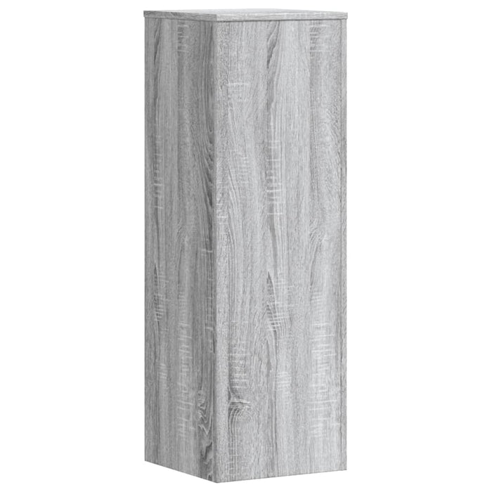 Suporturi plante 2 buc. gri sonoma 33x33x100cm lemn prelucrat - WALTI WALTI
