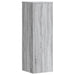 Suporturi plante 2 buc. gri sonoma 33x33x100cm lemn prelucrat - WALTI WALTI
