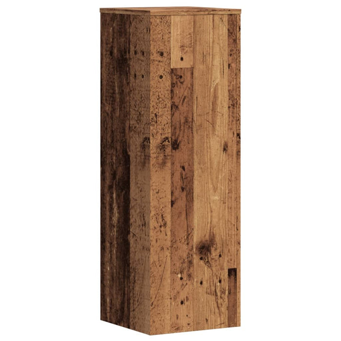 Suporturi plante 2 buc. lemn vechi 33x33x100 cm lemn prelucrat - WALTI WALTI