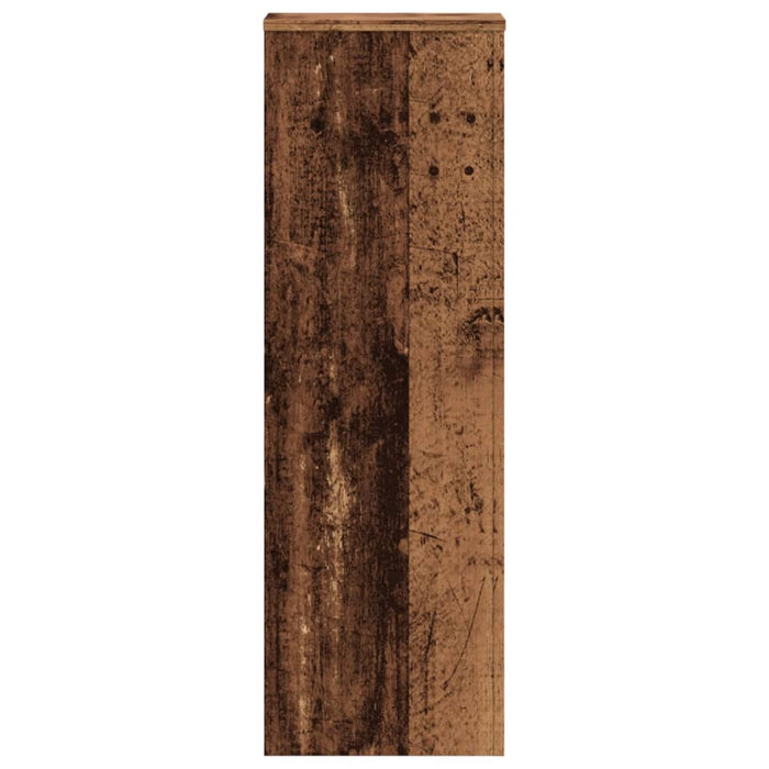 Suporturi plante 2 buc. lemn vechi 33x33x100 cm lemn prelucrat - WALTI WALTI
