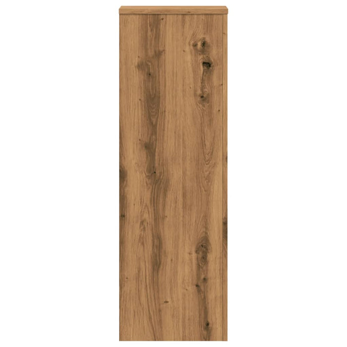 Suporturi plante, 2 buc., stejar artizanal, 33x33x100 cm, lemn - WALTI WALTI