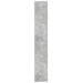 Dulap înalt cu LED gri beton 69x32,5x200 cm lemn prelucrat - WALTI WALTI