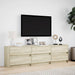 Dulap TV cu LED, stejar sonoma, 180x34x50 cm, lemn prelucrat - WALTI WALTI