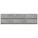Dulap TV cu LED, gri beton, 180x34x50 cm, lemn prelucrat - WALTI WALTI