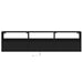 Dulap TV suspendat cu LED, negru, 180x31x45 cm - WALTI WALTI