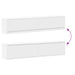 Comodă TV de perete cu lumini LED, alb, 180x31x38 cm - WALTI WALTI