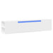 Dulap TV de perete cu lumini LED, alb, 180x31x39,5 cm - WALTI WALTI