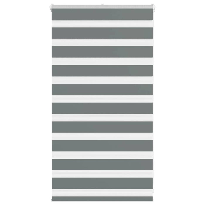 Jaluzea tip zebra gri închis lățime țesătură 65,9 cm poliester - WALTI WALTI