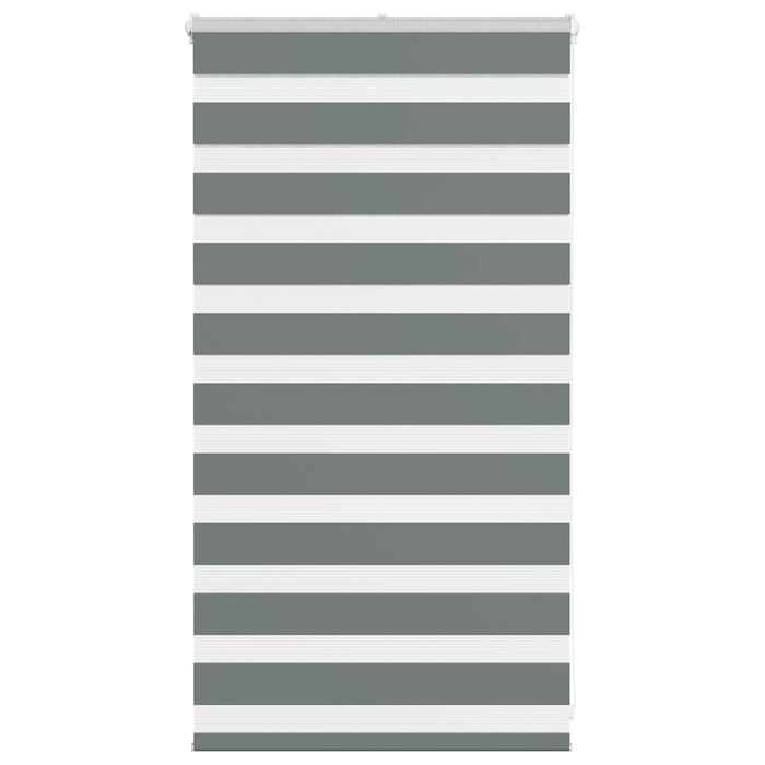 Jaluzea tip zebra gri închis lățime țesătură 85,9 cm poliester - WALTI WALTI