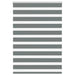 Jaluzea tip zebra gri închis lățime țesătură 90,9 cm poliester - WALTI WALTI
