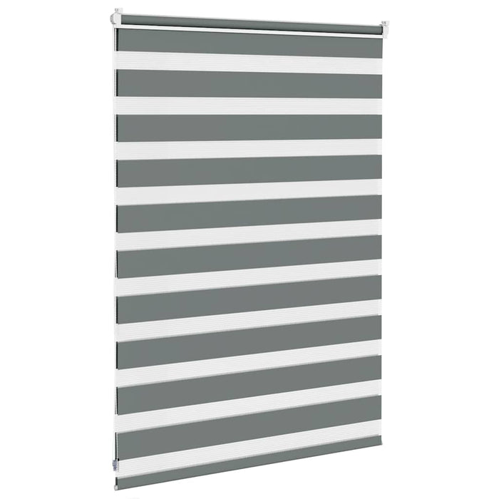 Jaluzea tip zebra gri închis lățime țesătură 90,9 cm poliester - WALTI WALTI