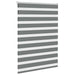 Jaluzea tip zebra gri închis lățime țesătură 95,9 cm poliester - WALTI WALTI