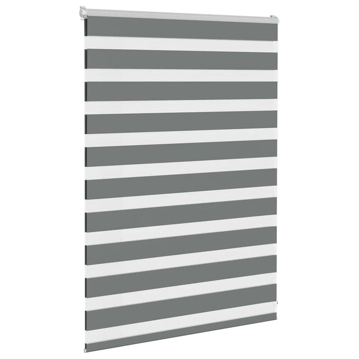 Jaluzea tip zebra gri închis lățime țesătură 100,9 cm poliester - WALTI WALTI