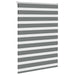 Jaluzea tip zebra gri închis lățime țesătură 100,9 cm poliester - WALTI WALTI