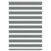 Jaluzea tip zebra gri închis lățime țesătură 105,9 cm poliester - WALTI WALTI
