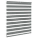 Jaluzea tip zebra gri închis lățime țesătură 120,9 cm poliester - WALTI WALTI