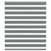 Jaluzea tip zebra gri închis lățime țesătură 130,9 cm poliester - WALTI WALTI