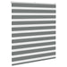 Jaluzea tip zebra gri închis lățime țesătură 130,9 cm poliester - WALTI WALTI
