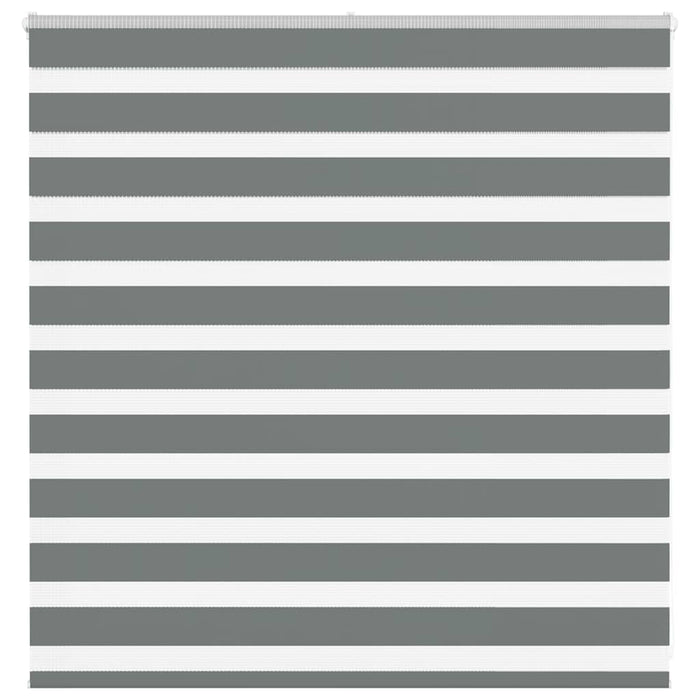 Jaluzea tip zebra gri închis lățime țesătură 135,9 cm poliester - WALTI WALTI