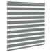 Jaluzea tip zebra gri închis lățime țesătură 135,9 cm poliester - WALTI WALTI
