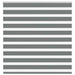 Jaluzea tip zebra gri închis lățime țesătură 140,9 cm poliester - WALTI WALTI