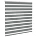 Jaluzea tip zebra gri închis lățime țesătură 140,9 cm poliester - WALTI WALTI