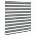 Jaluzea tip zebra gri închis lățime țesătură 140,9 cm poliester - WALTI WALTI