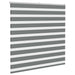 Jaluzea tip zebra gri închis lățime țesătură 145,9 cm poliester - WALTI WALTI