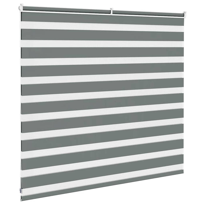Jaluzea tip zebra gri închis lățime țesătură 150,9 cm poliester - WALTI WALTI