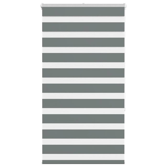 Jaluzea tip zebra gri închis lățime țesătură 65,9 cm poliester - WALTI WALTI