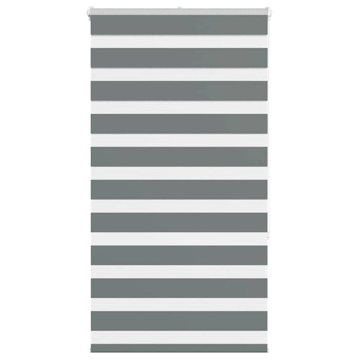 Jaluzea tip zebra gri închis lățime țesătură 80,9 cm poliester - WALTI WALTI