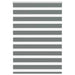 Jaluzea tip zebra gri închis lățime țesătură 95,9 cm poliester - WALTI WALTI