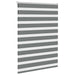Jaluzea tip zebra gri închis lățime țesătură 95,9 cm poliester - WALTI WALTI