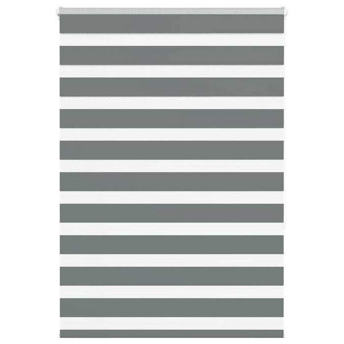 Jaluzea tip zebra gri închis lățime țesătură 100,9 cm poliester - WALTI WALTI