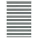 Jaluzea tip zebra gri închis lățime țesătură 100,9 cm poliester - WALTI WALTI