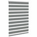 Jaluzea tip zebra gri închis lățime țesătură 100,9 cm poliester - WALTI WALTI
