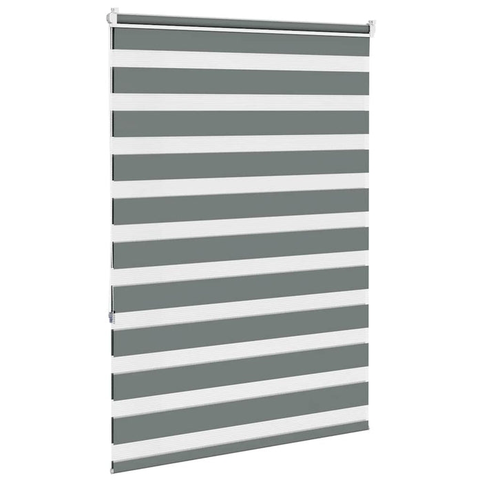 Jaluzea tip zebra gri închis lățime țesătură 100,9 cm poliester - WALTI WALTI