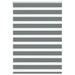 Jaluzea tip zebra gri închis lățime țesătură 110,9 cm poliester - WALTI WALTI