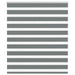 Jaluzea tip zebra gri închis lățime țesătură 115,9 cm poliester - WALTI WALTI
