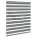 Jaluzea tip zebra gri închis lățime țesătură 115,9 cm poliester - WALTI WALTI
