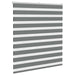 Jaluzea tip zebra gri închis lățime țesătură 120,9 cm poliester - WALTI WALTI