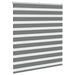 Jaluzea tip zebra gri închis lățime țesătură 125,9 cm poliester - WALTI WALTI