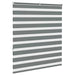 Jaluzea tip zebra gri închis lățime țesătură 130,9 cm poliester - WALTI WALTI