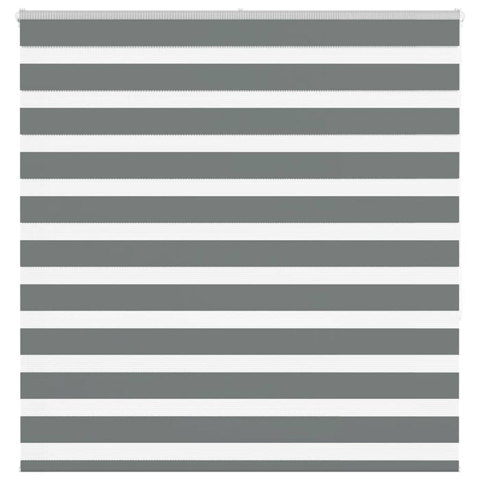 Jaluzea tip zebra gri închis lățime țesătură 135,9 cm poliester - WALTI WALTI
